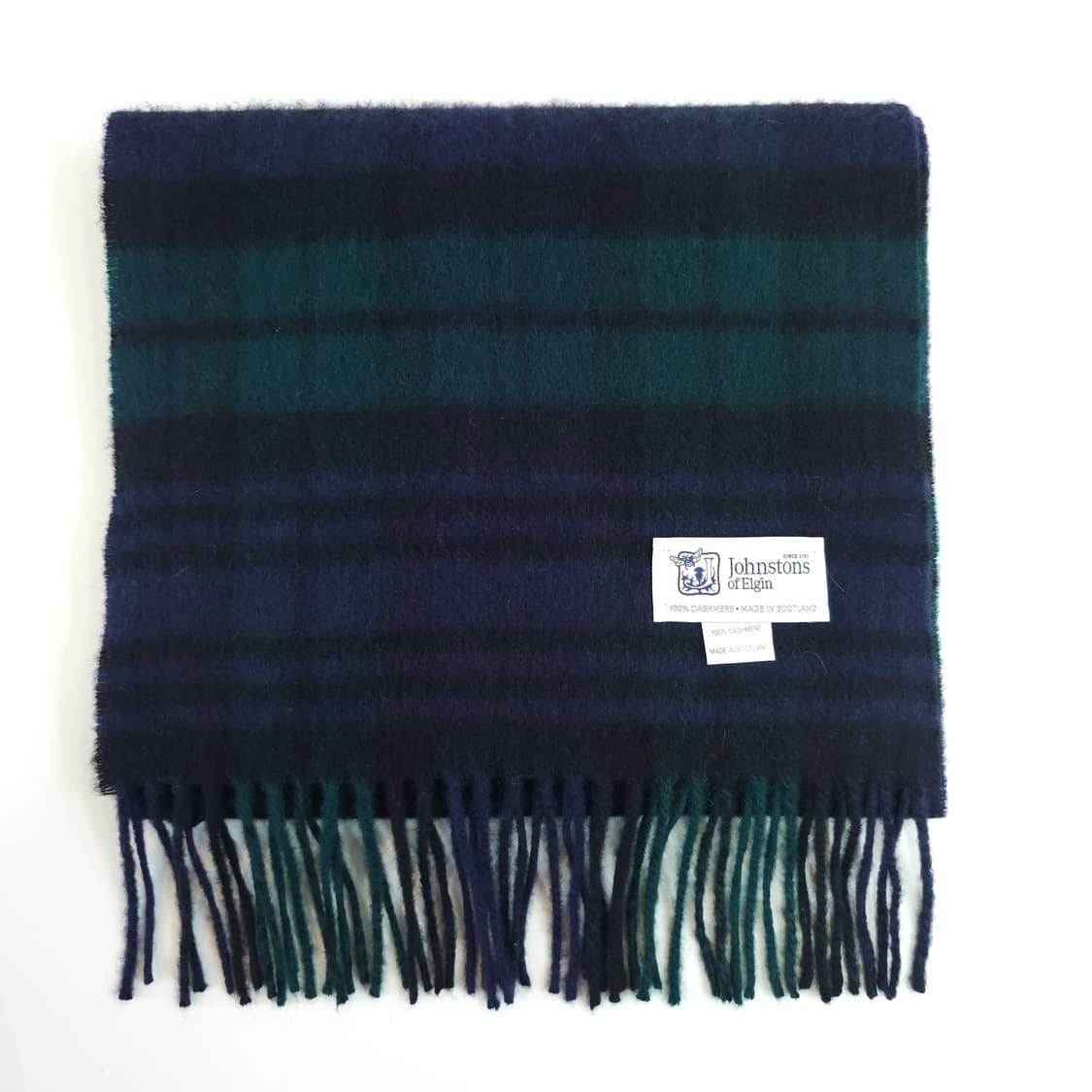 존스턴스 오브 엘진 블랙워치 캐시미어 100 머플러 상품이미지2