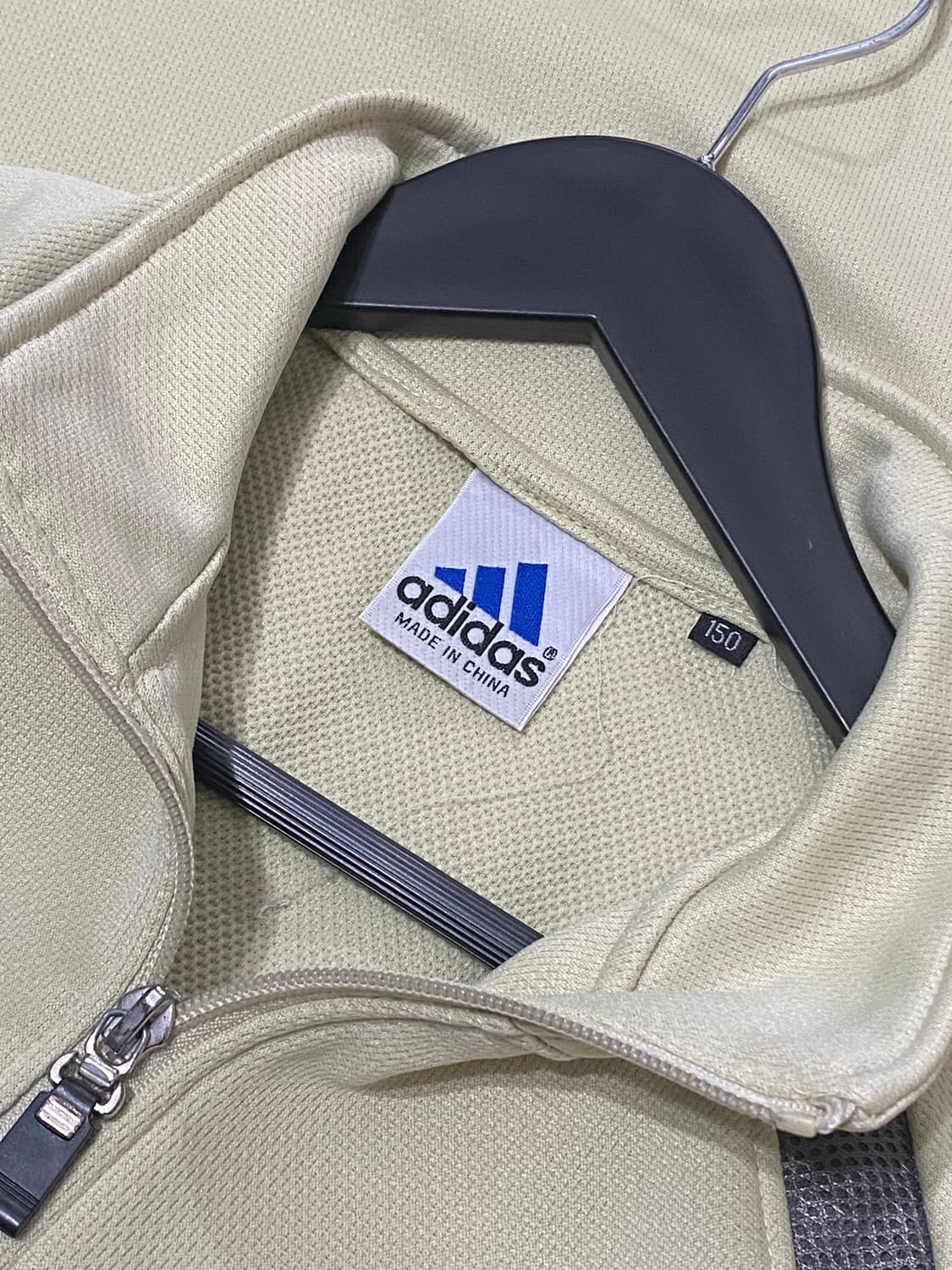 Adidas 메쉬 배색 반팔 집업 상품이미지10