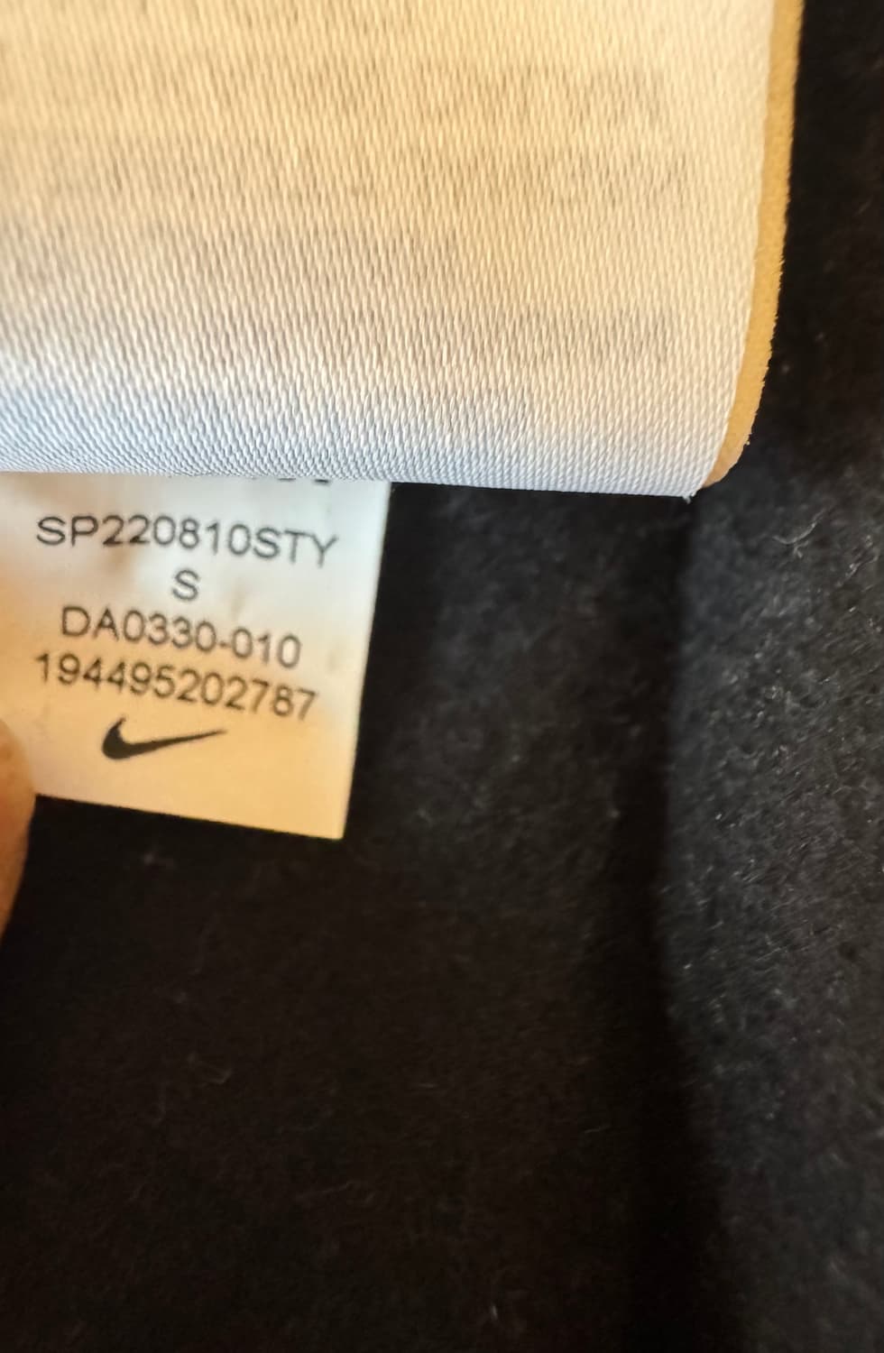 나이키NRG 솔로스우시 스웨트팬츠 블랙 S 상품이미지4