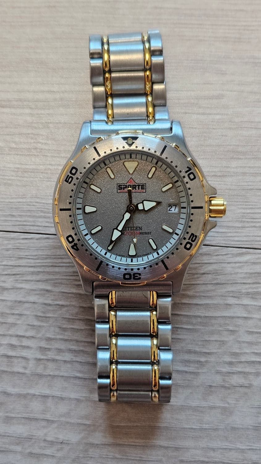 빈티지 시티즌 SPORTE  메탈 시계 상품이미지1