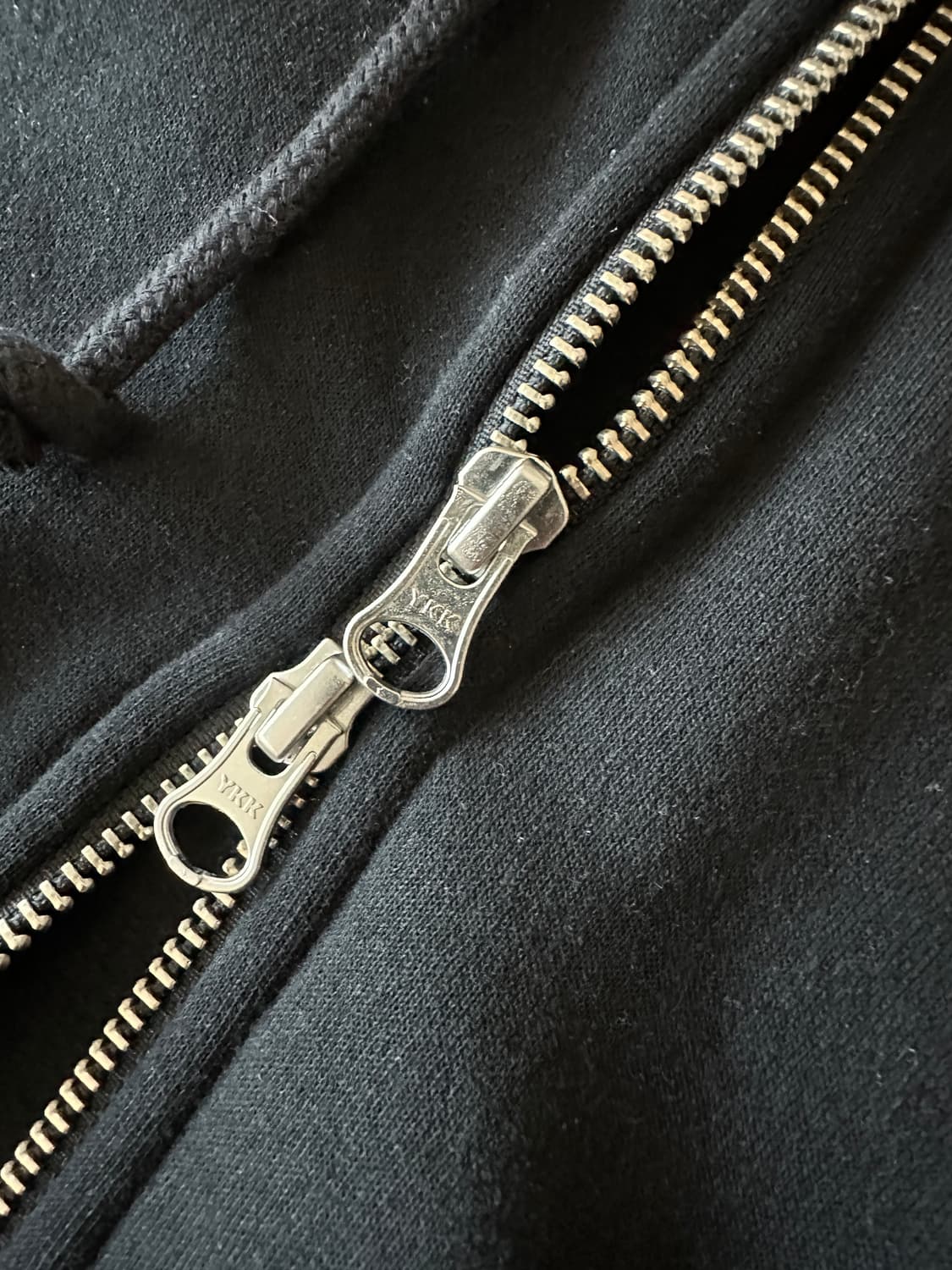 프릭스스토어 12온즈 오버핏 후드집업(블랙) 상품이미지8