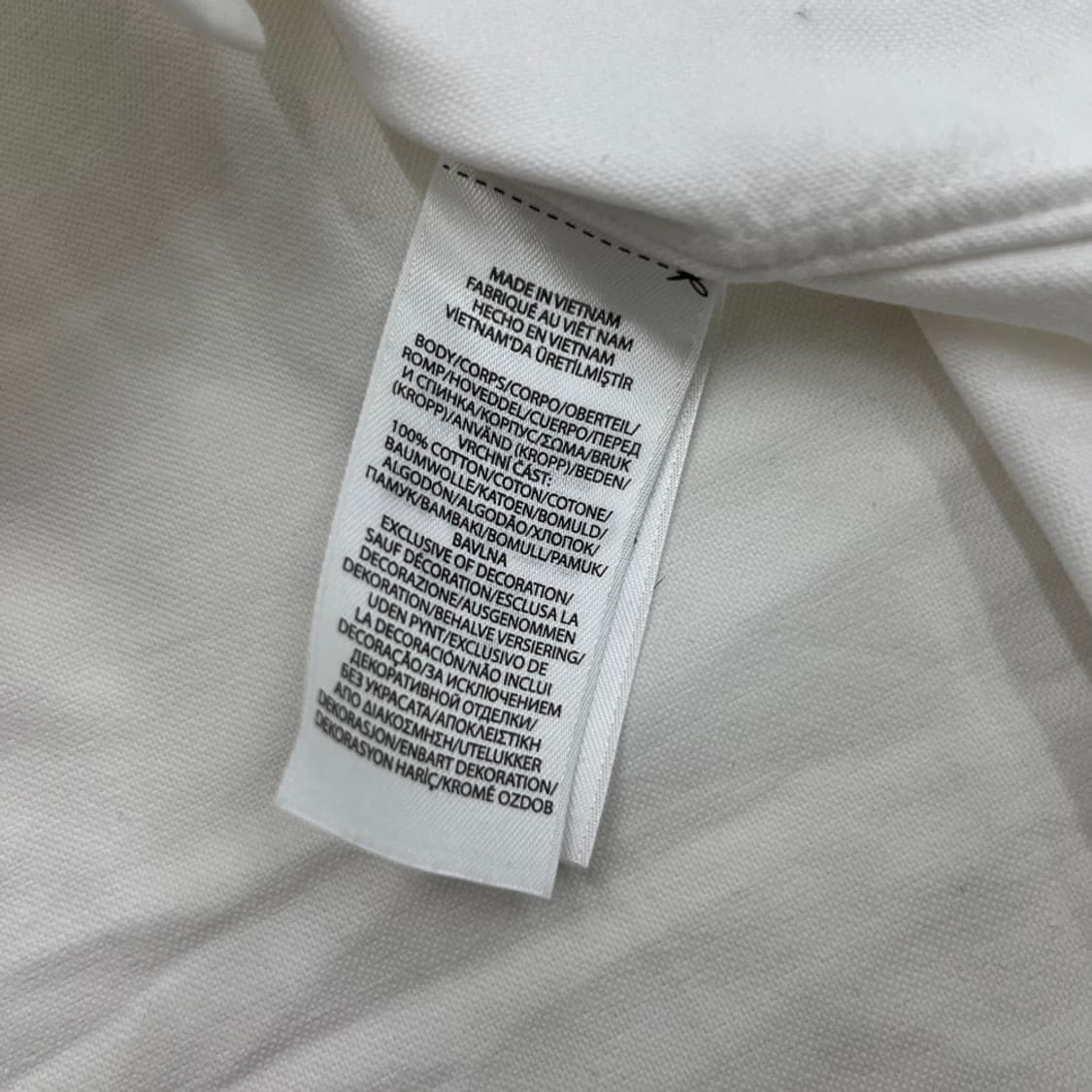 폴로 랄프로렌 옥스포드 포니 화이트 반팔 셔츠 M 상품이미지6