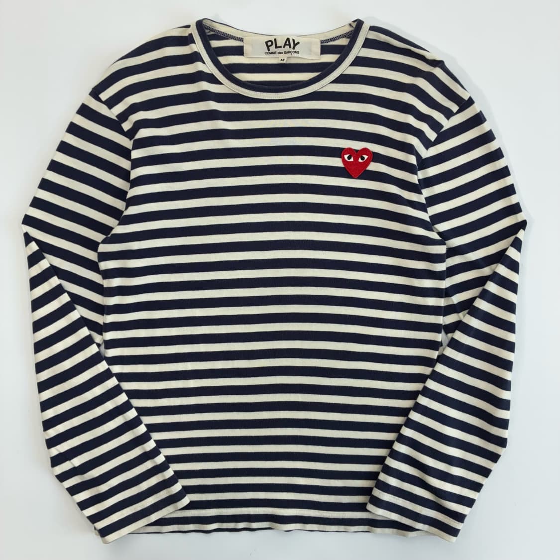 COMME des GARCONS  꼼데가르송 하트와펜 스트라이프 티셔츠  상품이미지1