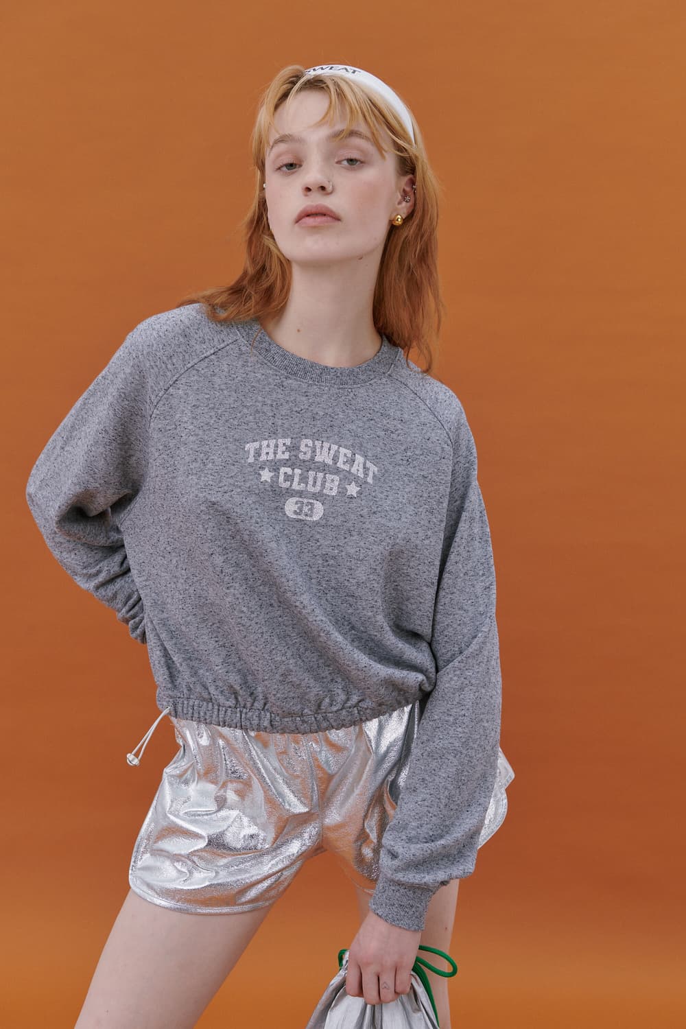 🖤 더스웻(The Sweat) 크롭 맨투맨 스웻셔츠 상품이미지2