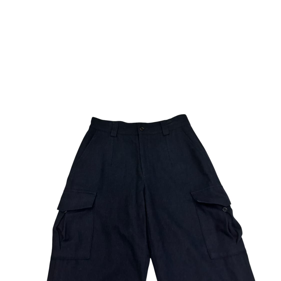 Haus 우먼 네이비 울 카고 팬츠 상품이미지2