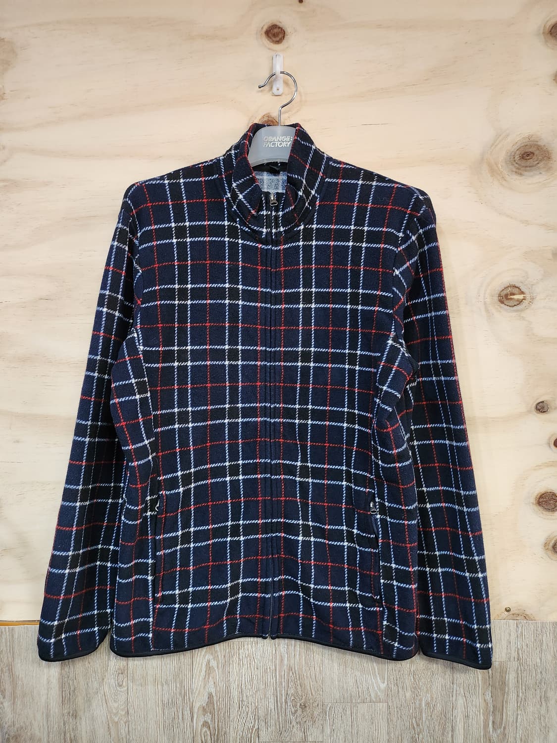 474) 유니클로 체크 후리스 상품이미지1