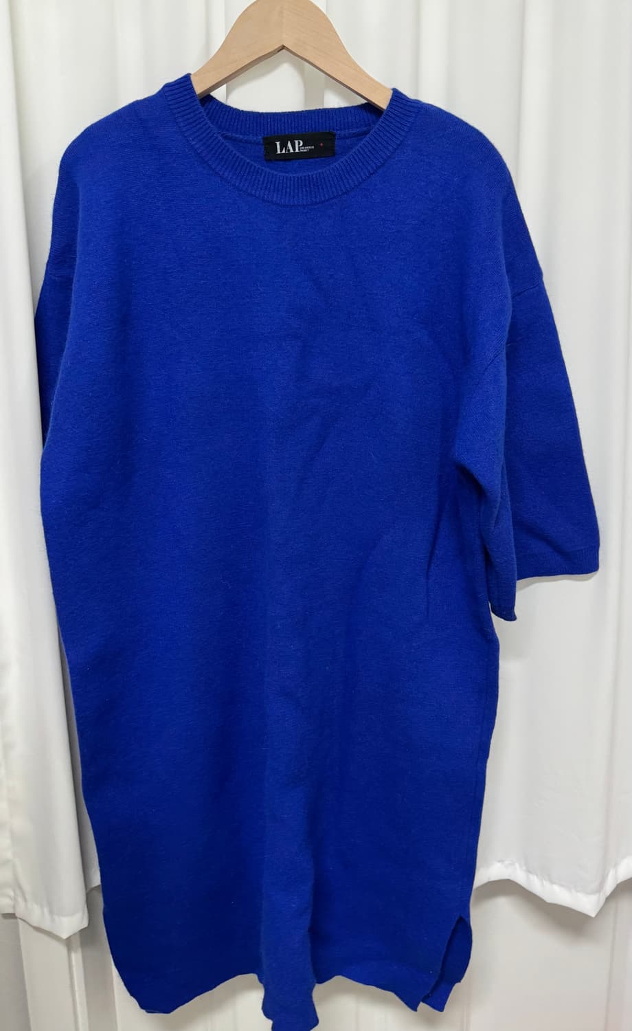 LAP 블루 니트원피스 상품이미지5