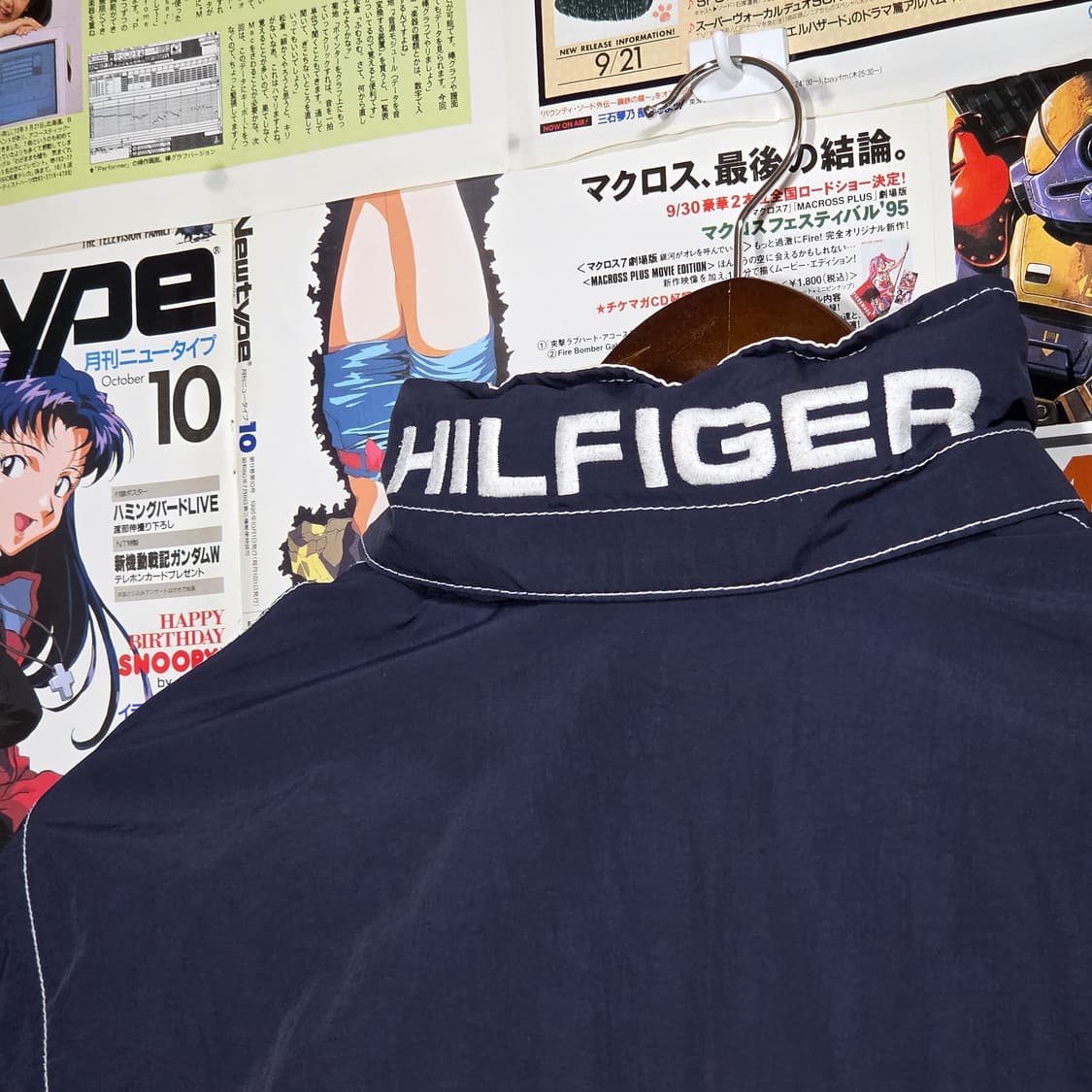 타미힐피거 올드스쿨 네이비 기모 바람막이 상품이미지7