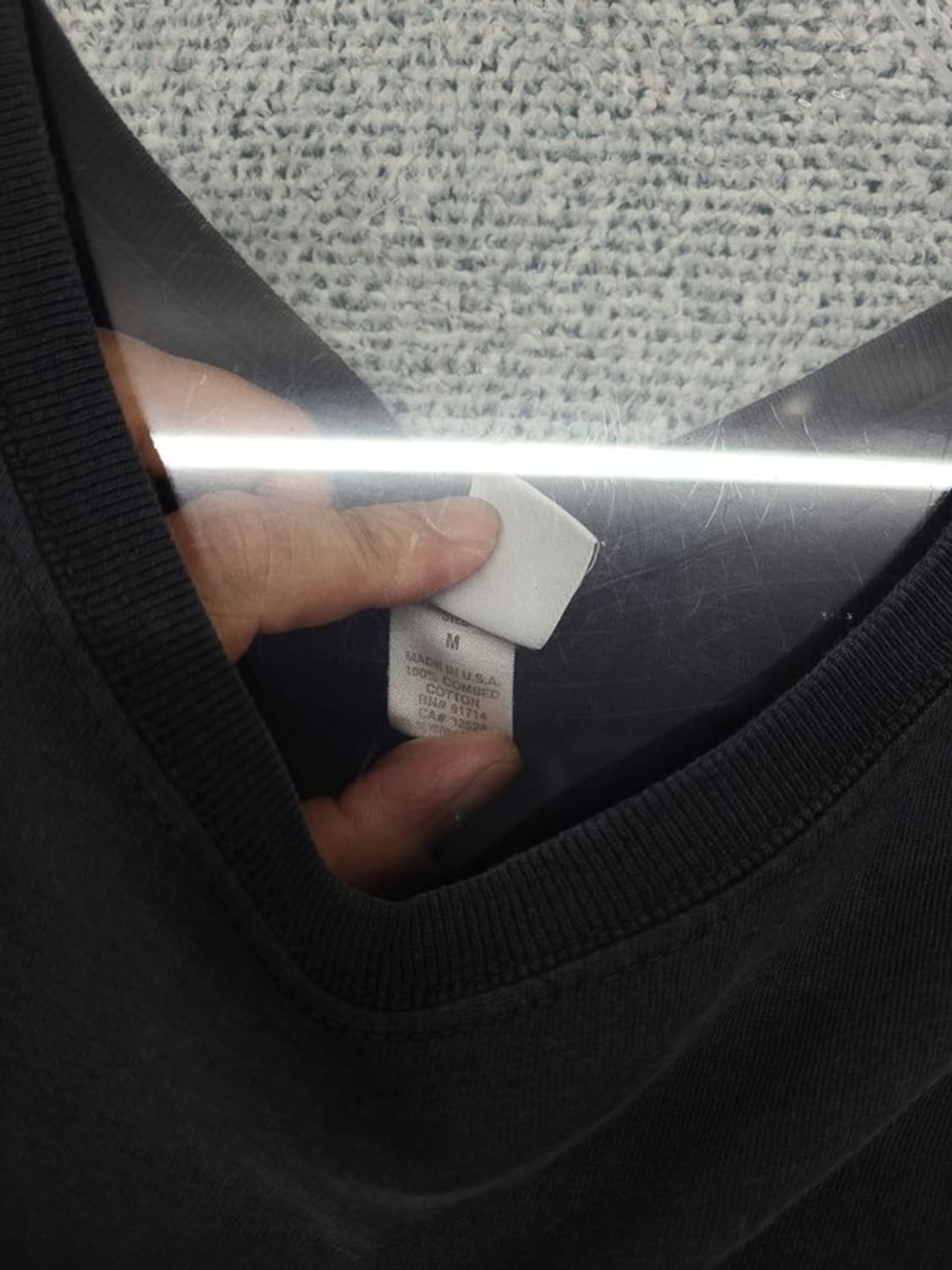 알마니익스체인지 프린팅 블랙 반팔티 M 상품이미지10