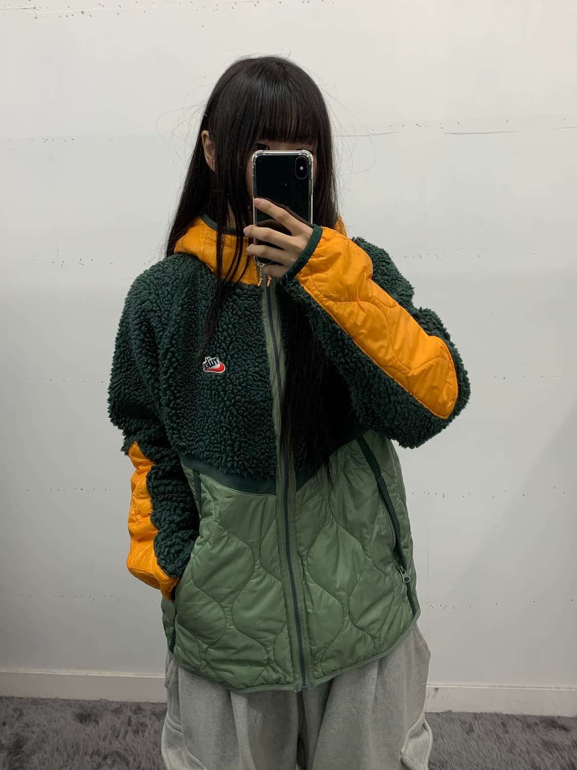 나이키 퀼팅 플리스 상품이미지1