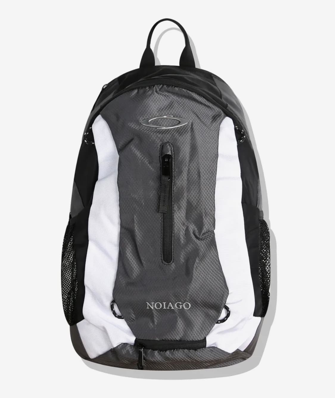 노이아고 NOI1089 멀티 로고 백팩 그레이 상품이미지1
