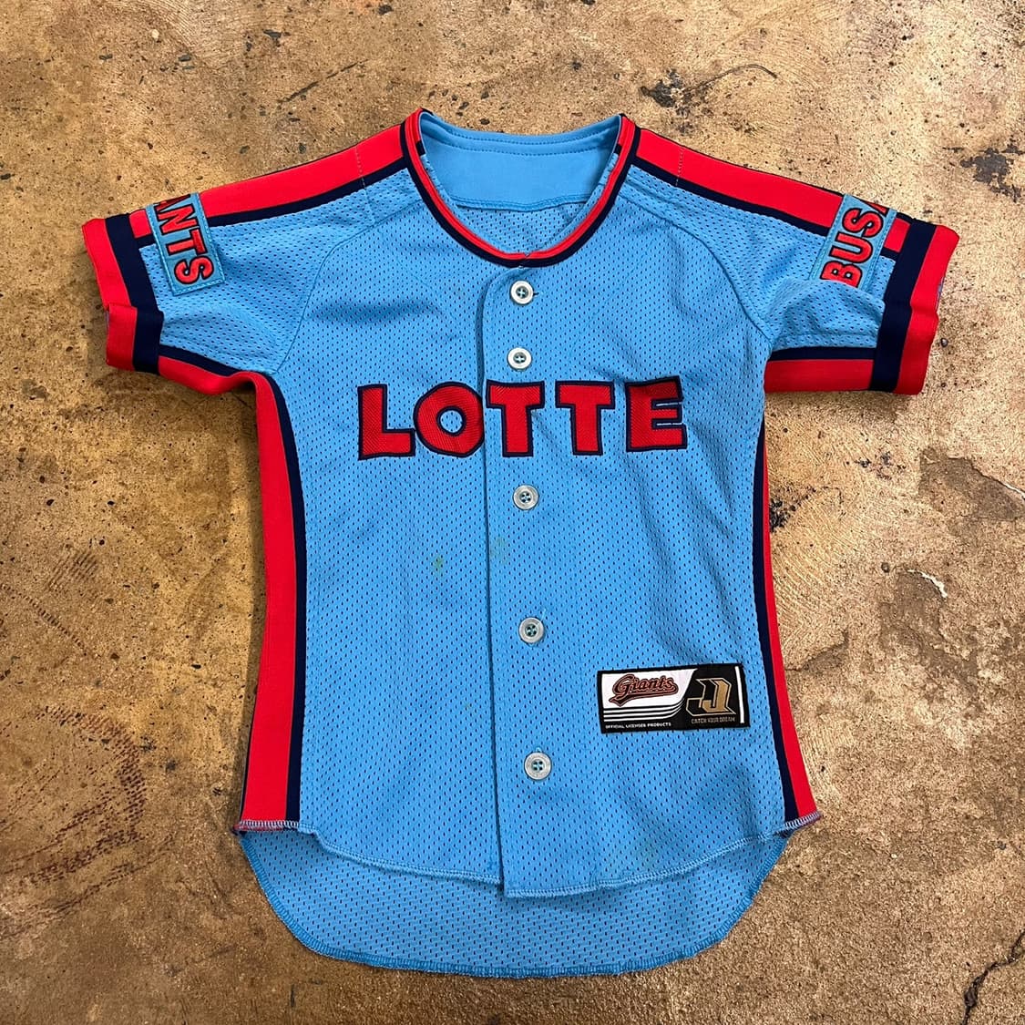 [ 3 ] 롯데자이언츠 반팔 야구 유니폼 b8 상품이미지2
