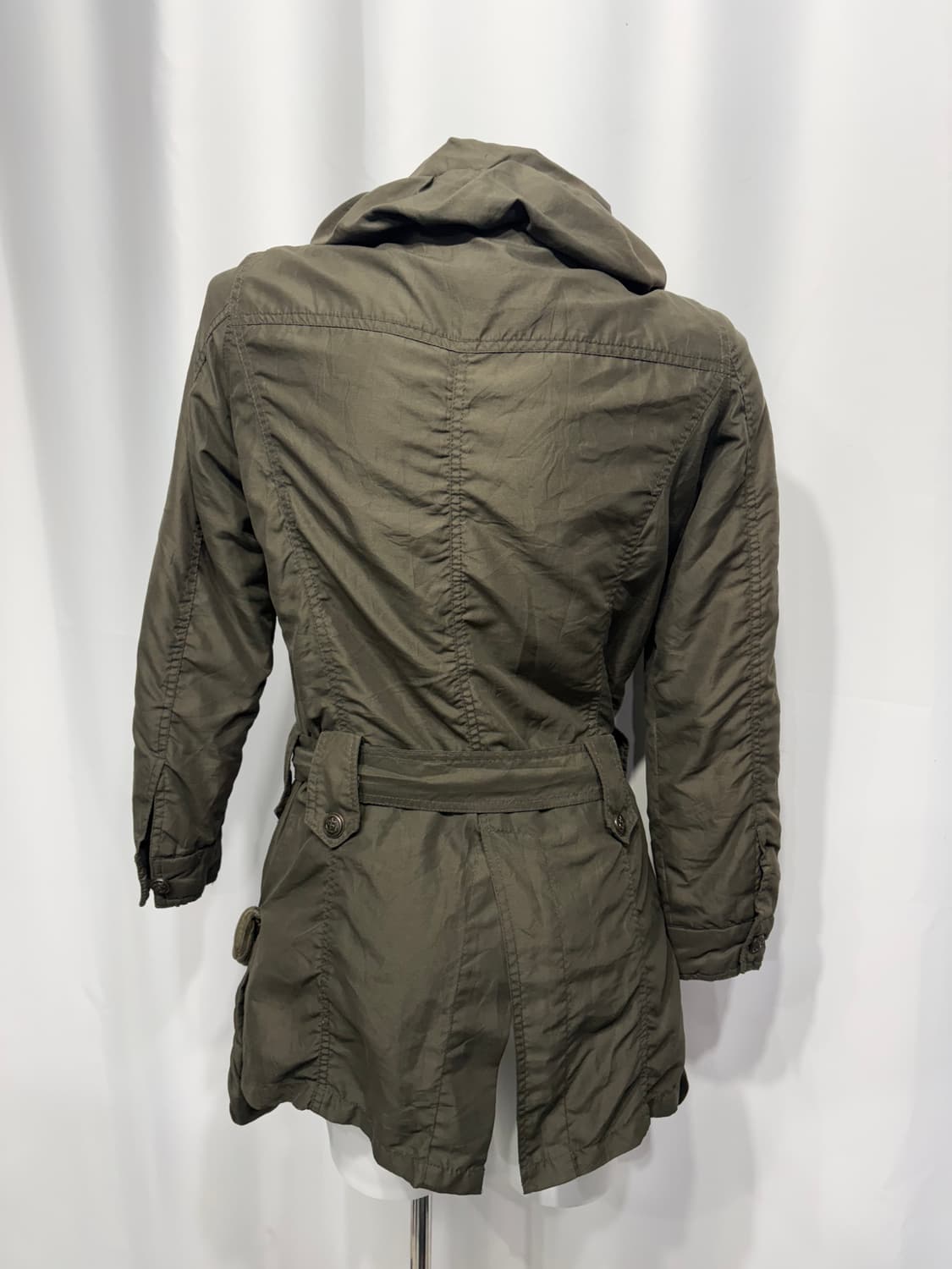 🎸카키 포켓 디테일 롱 자켓🎸 상품이미지8