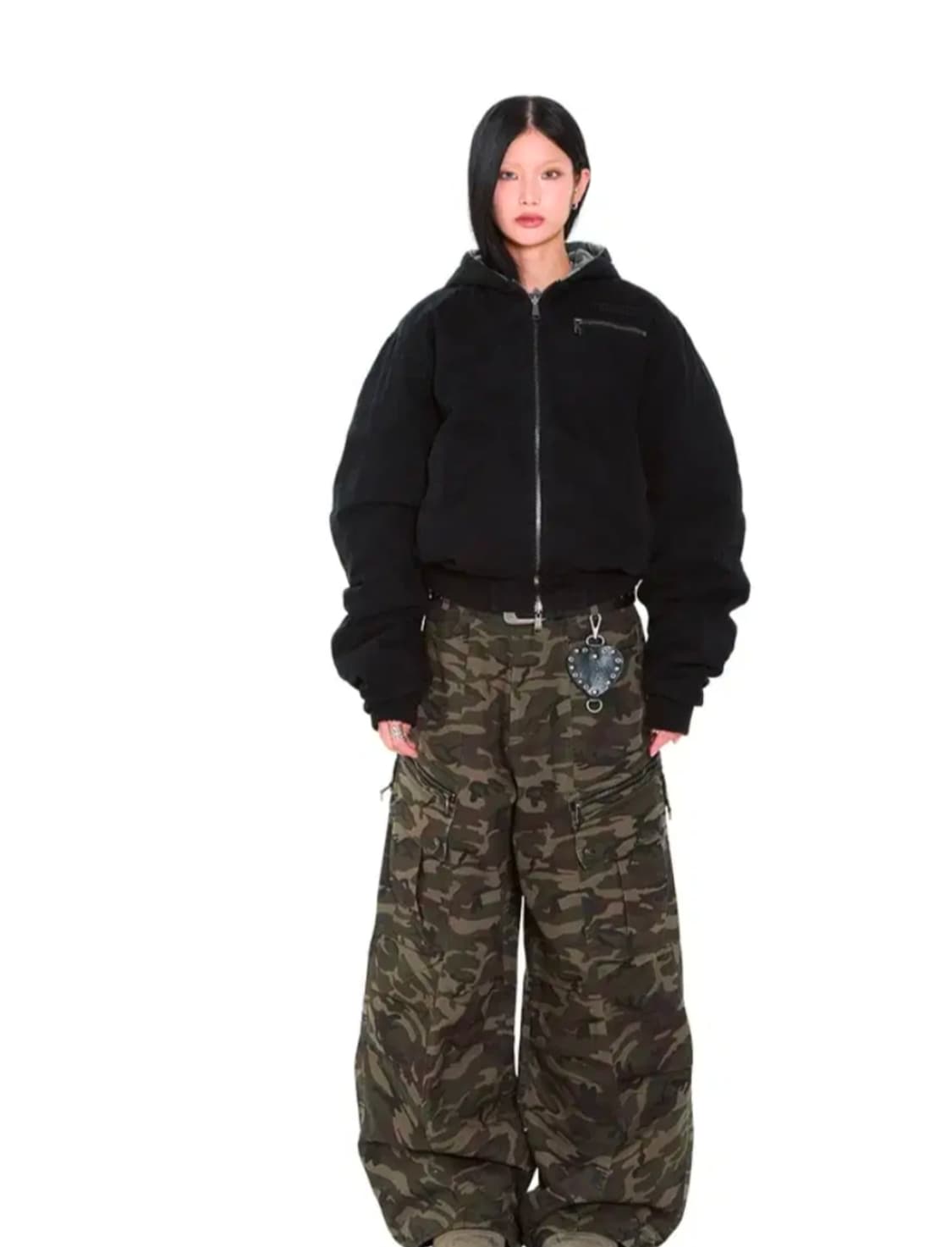 아캄 Camouflage Reversible Puffer Jack 상품이미지1