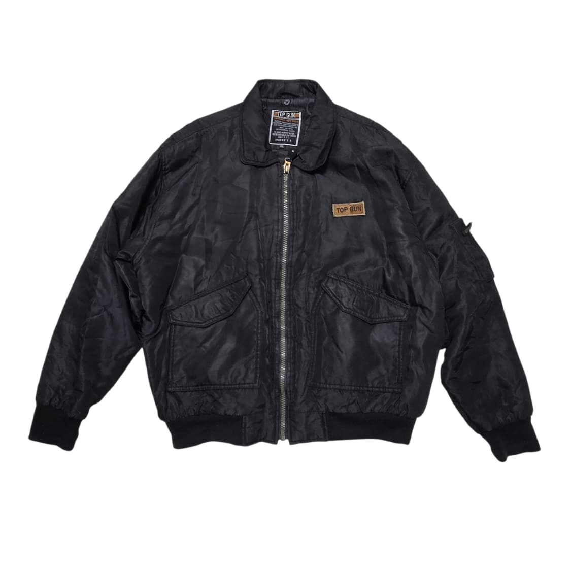 U.S.A 빈티지 탑건 CWU-45/P 스타일 f-15 항공 점퍼 상품이미지1