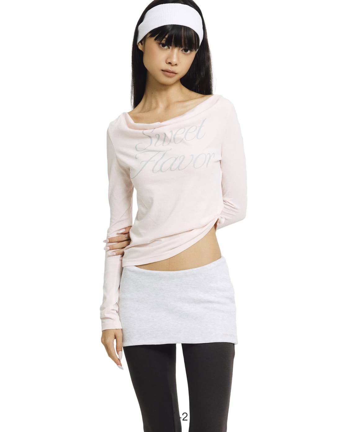 포어링 스윗 플레이버 드레이프 티셔츠  상품이미지1