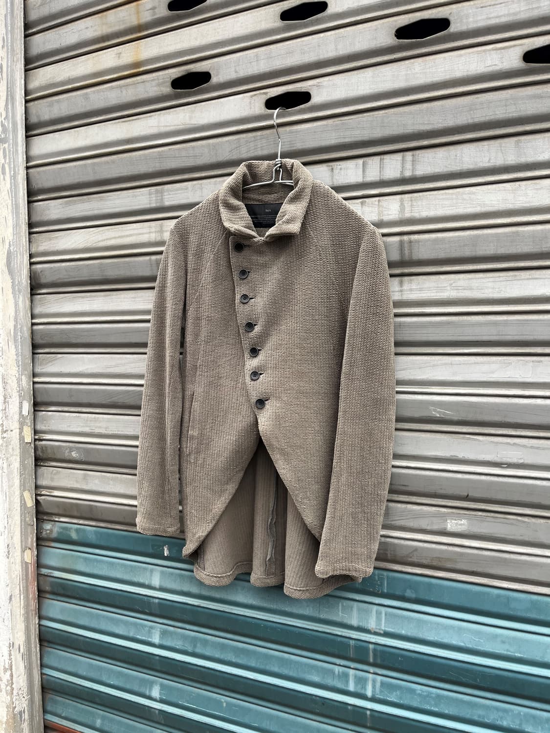 Bajra 비대칭 사선 코튼 자켓  상품이미지4