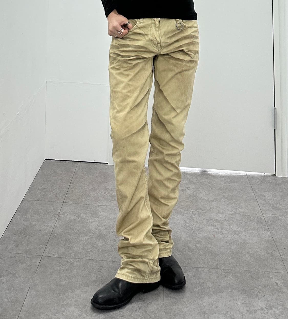 Jack Rose shadow lines boots cut pants  상품이미지3