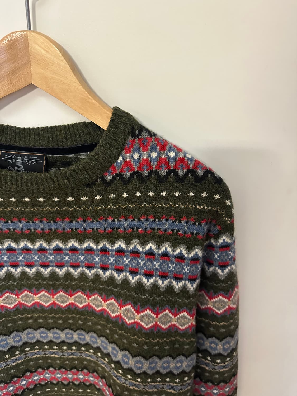 바버 니트 M 상품이미지2