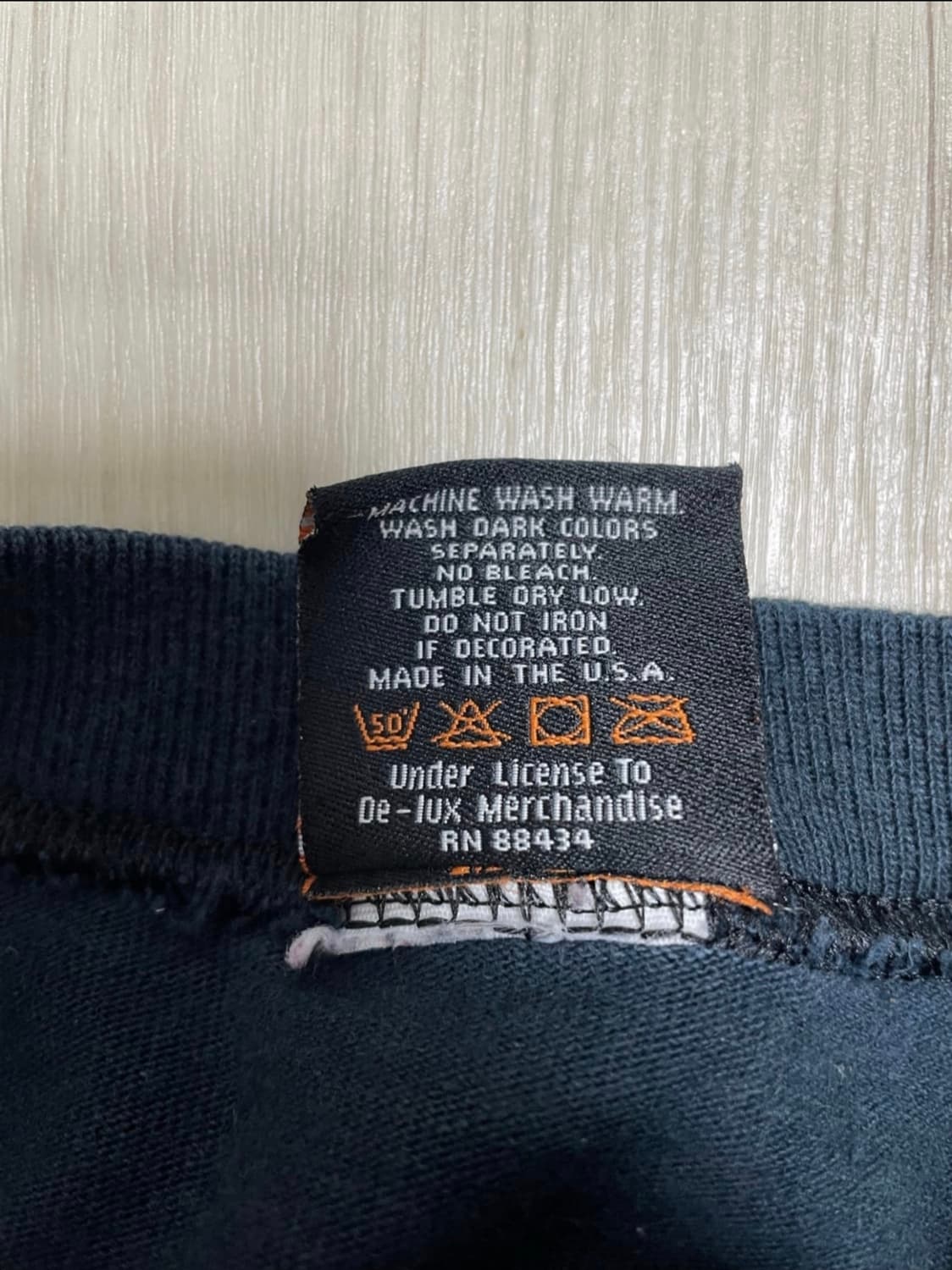 00's Made in USA 할리 데이비슨 플레임 롱슬리브 상품이미지4