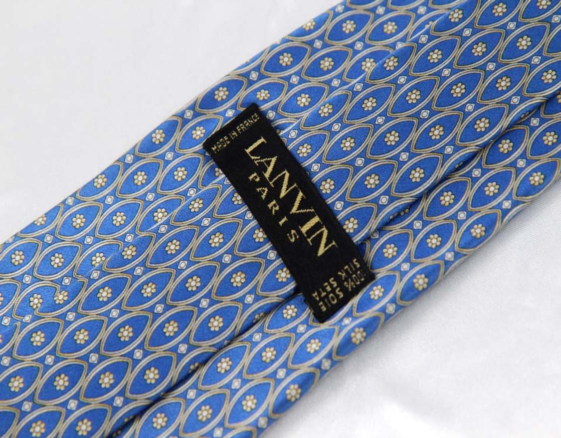 랑방 9.2cm A등급 프랑스 남자 명품 넥타이 상품이미지3
