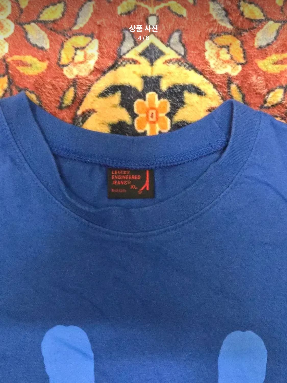 [MADE IN USA] 빈티지 리바이스 엔지니어드 진 XL 롱슬리브 상품이미지4