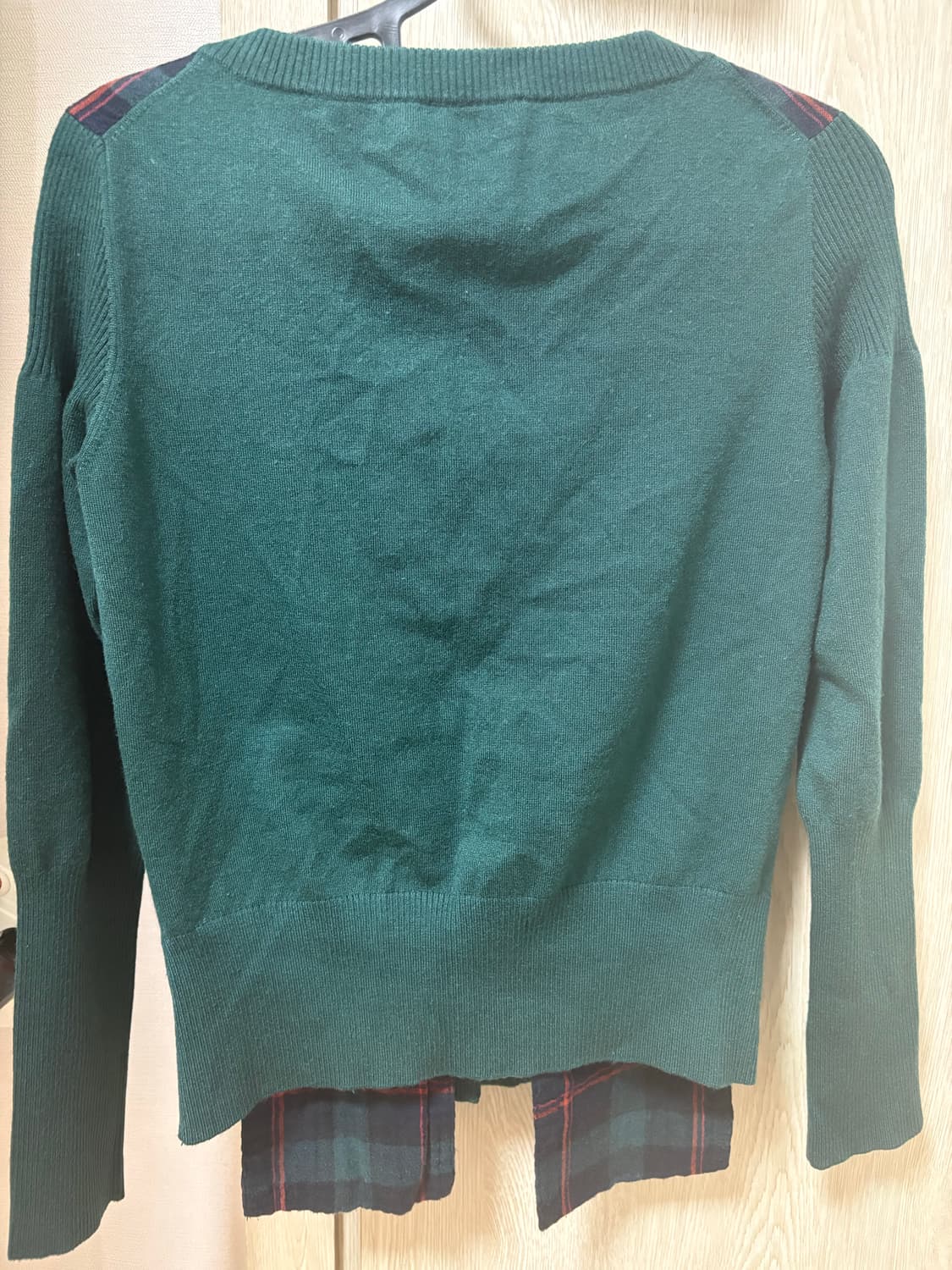 비비안웨스트우드 레드라벨 체크 가디건 상품이미지2