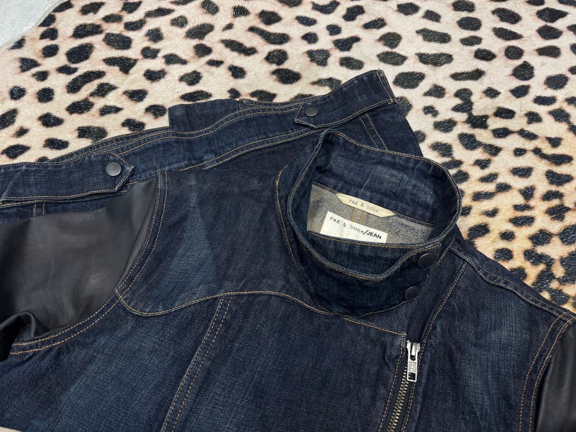 Rag&Bone 래그앤본 하이넥 버튼 자켓 상품이미지3