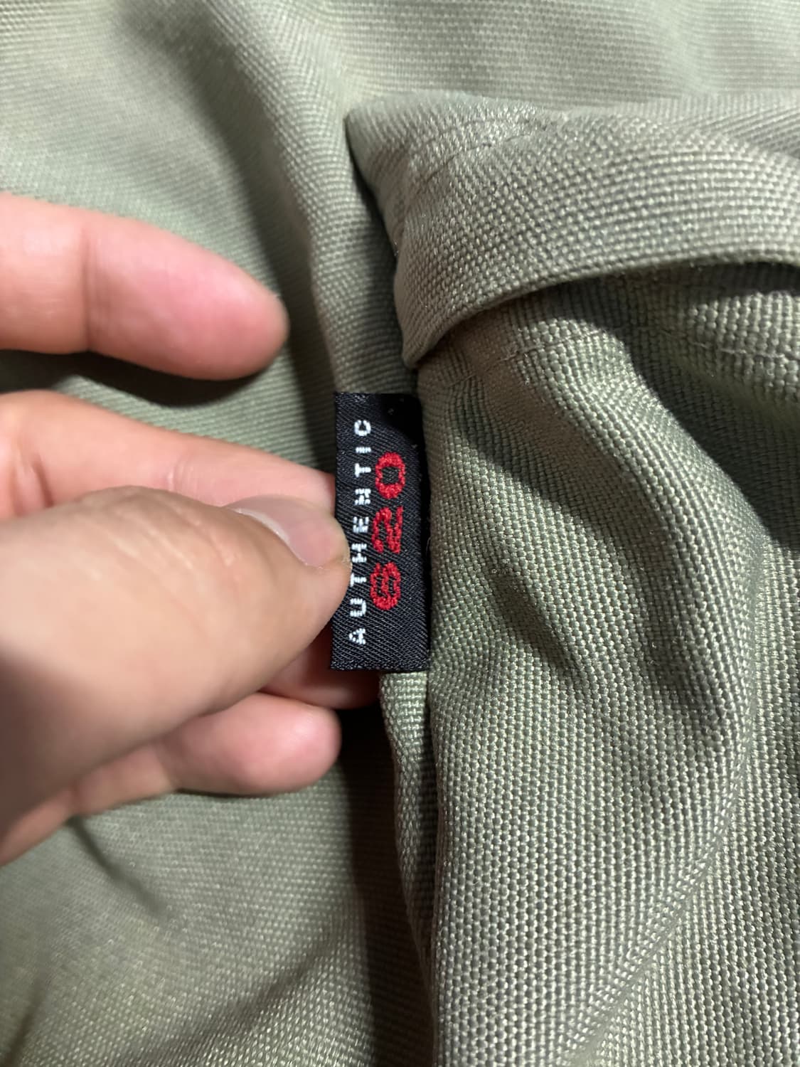 90s 이스트팩 어센틱 620 백팩 카키 상품이미지4