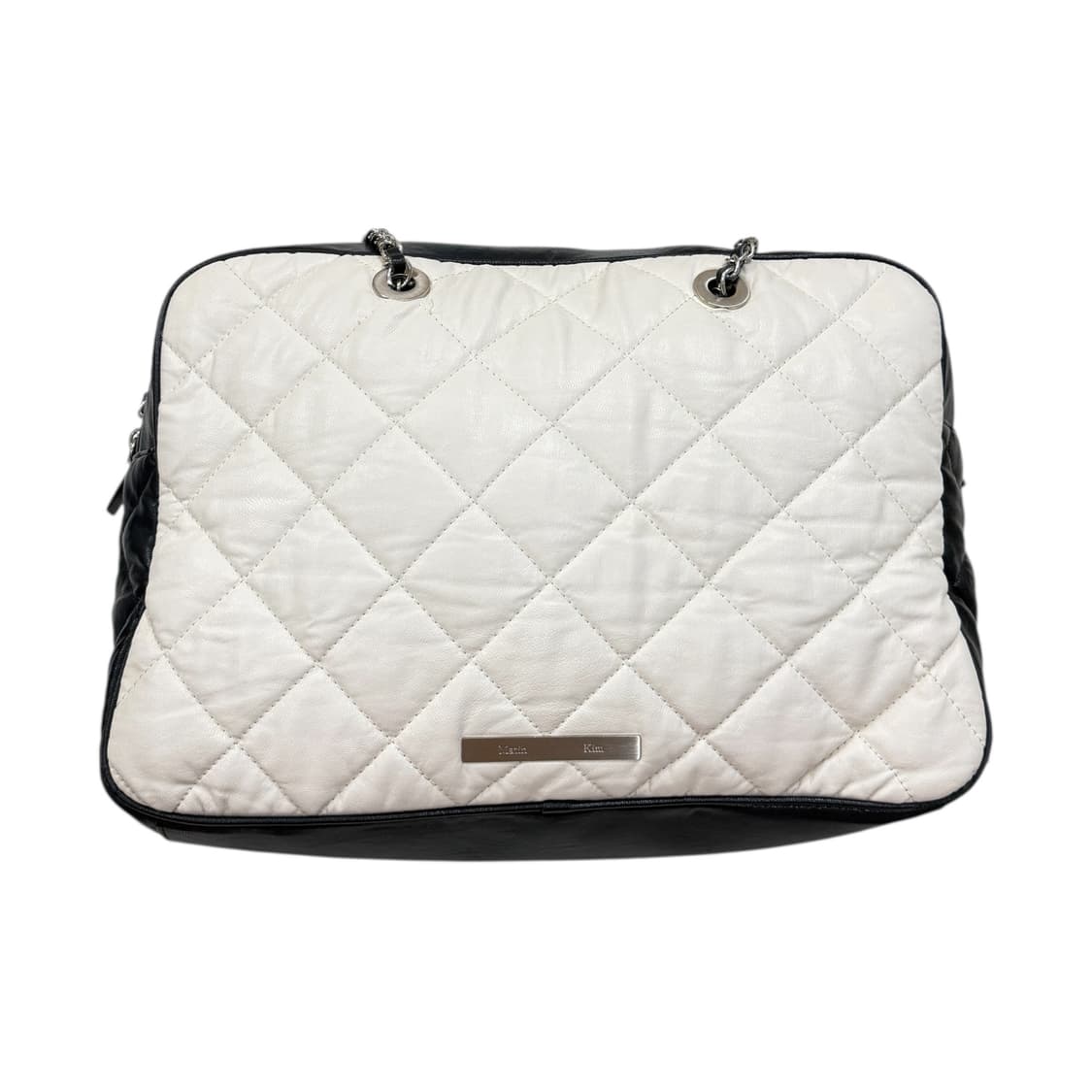 마뗑킴 빅 퀄팅백 가방 아이보리 상품이미지3