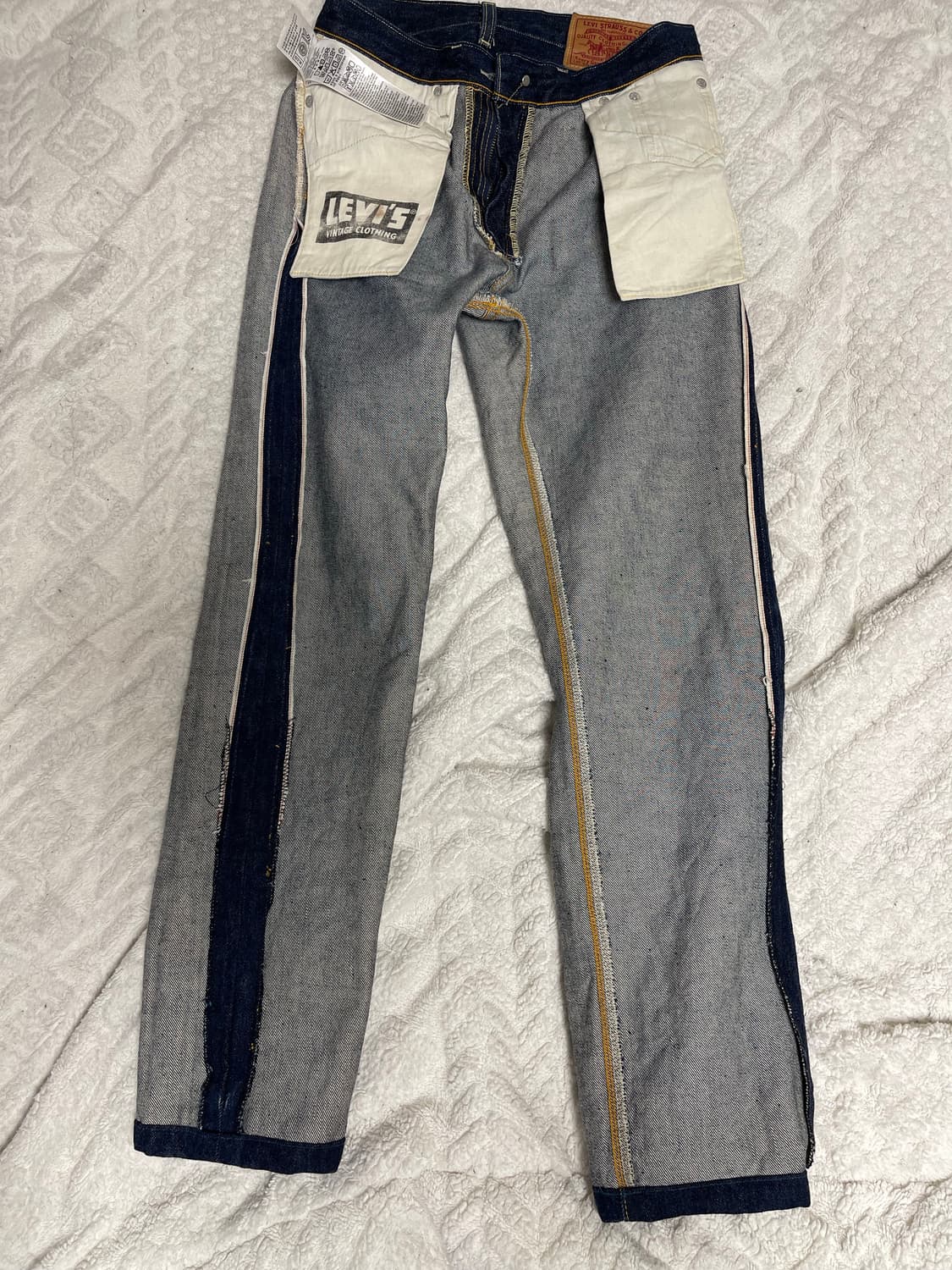 LVC 54501Z XX made in usa 콘밀원단 셀비지 데님 30 상품이미지7