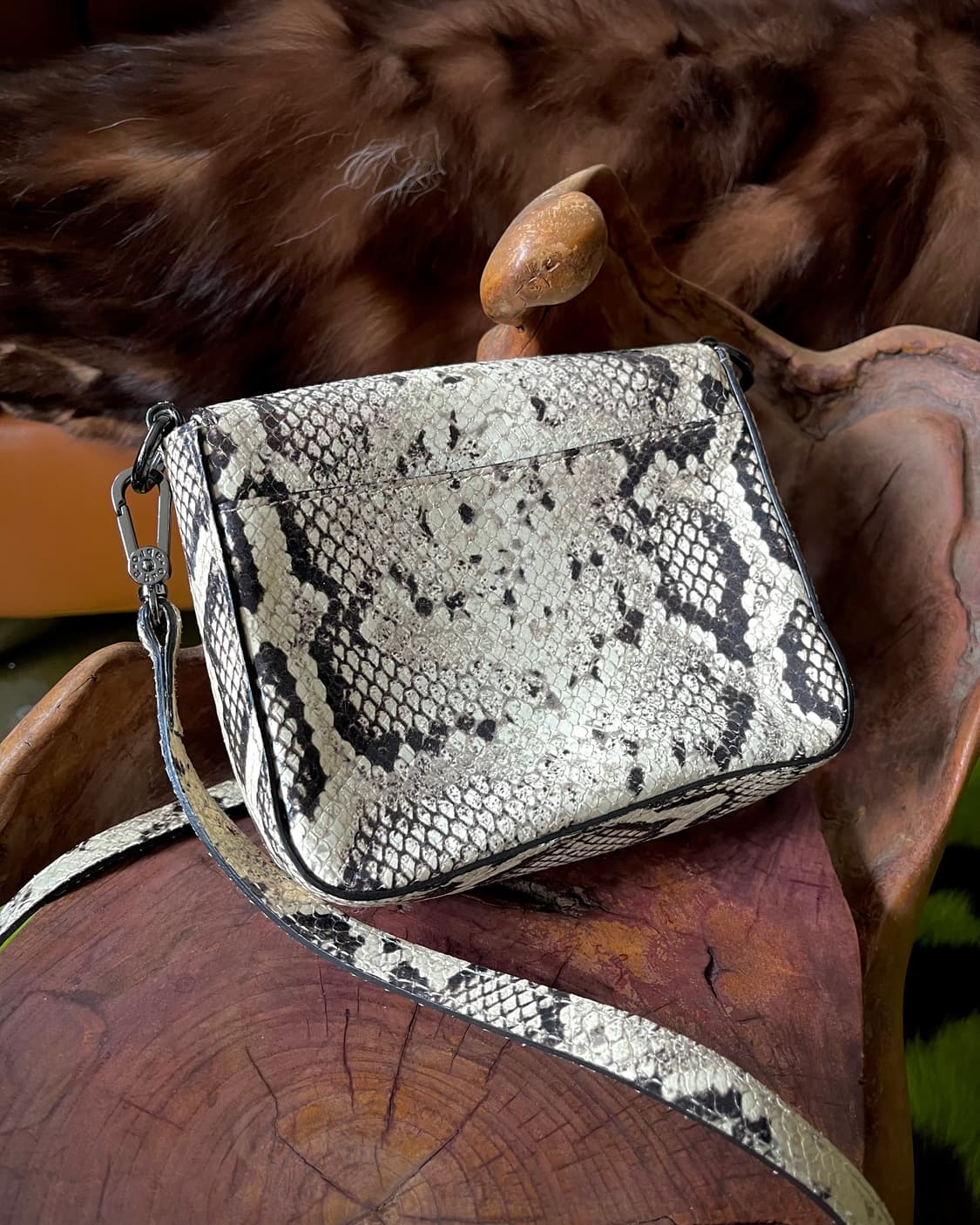 Abro Germany Leather Python Cross Bag 상품이미지7