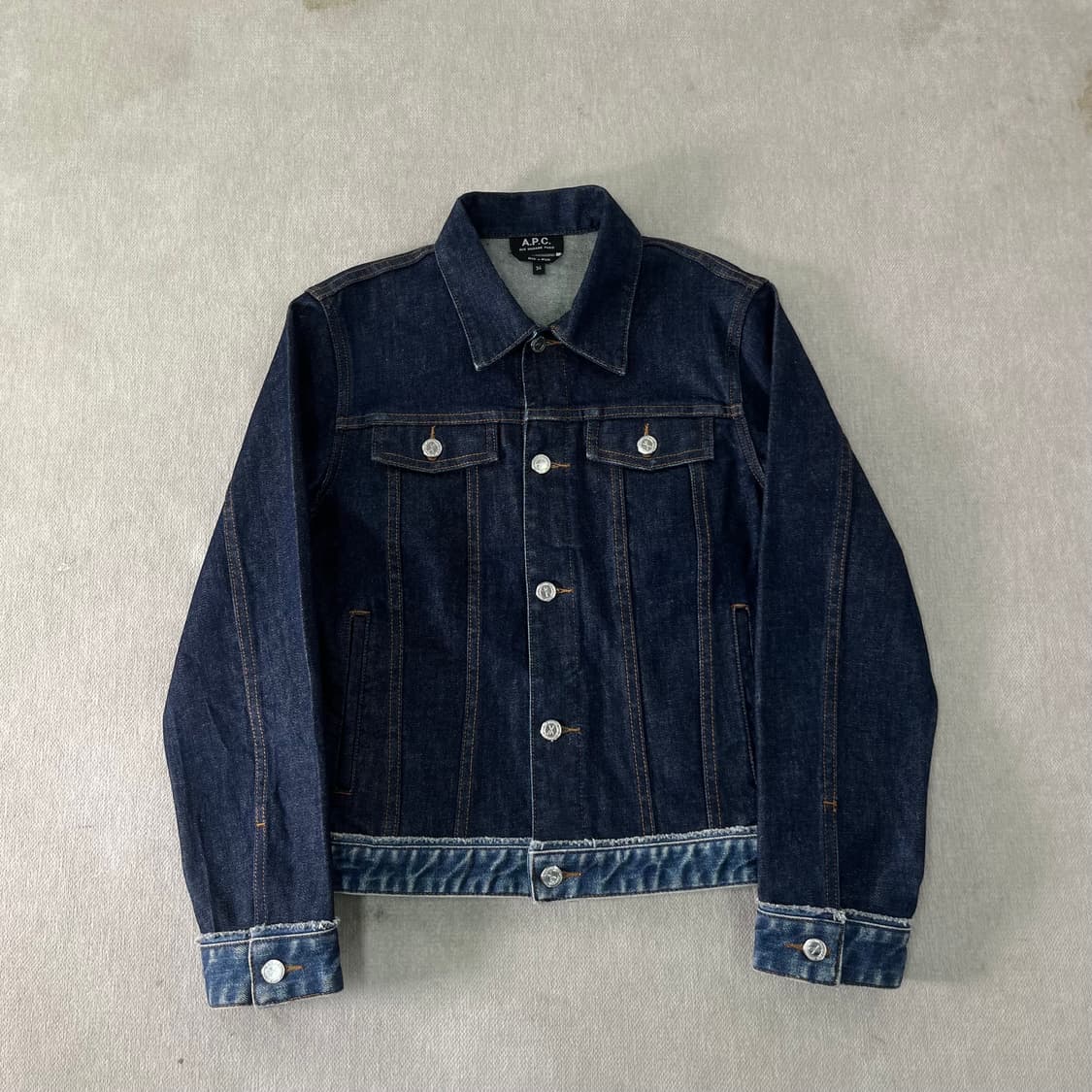 W 95 A.P.C 아페쎄 인디고 데님 자켓 상품이미지1