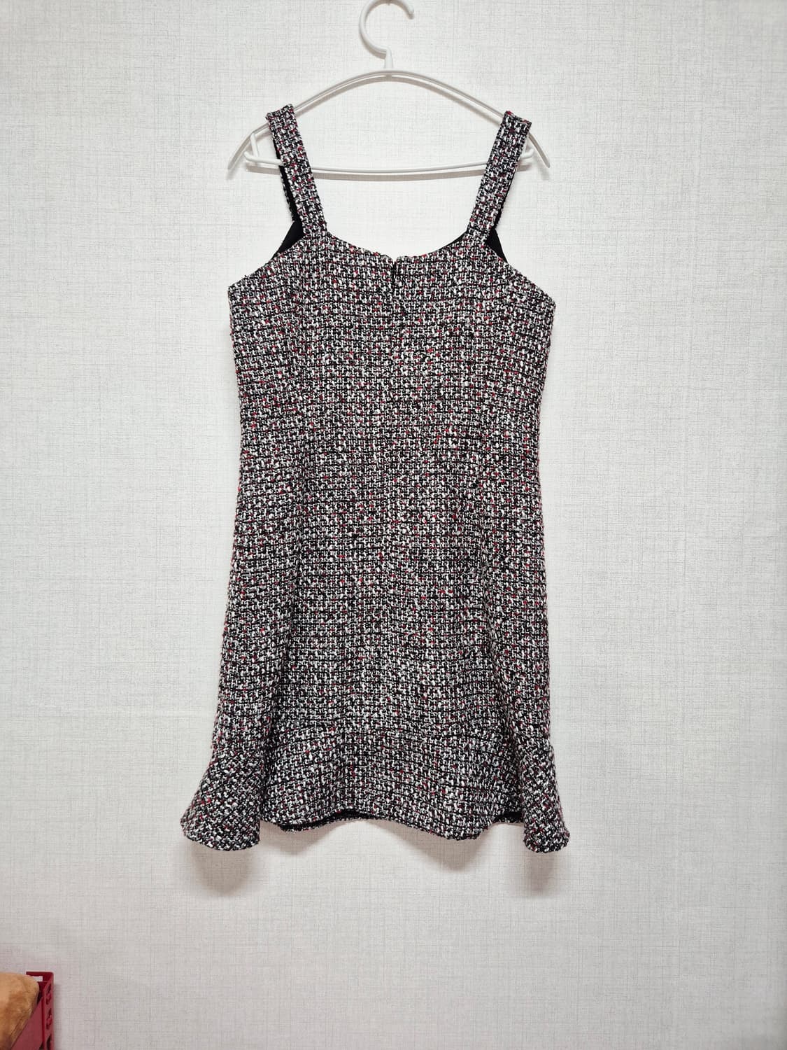 트위드 플레어 미니 원피스 상품이미지2