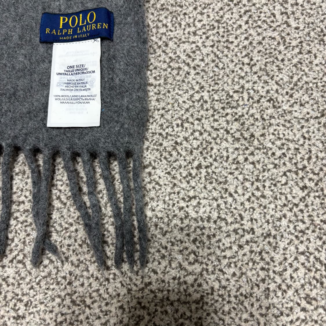 [택포,울100] 폴로 랄프로렌 이태리 머플러 목도리 [A+] 상품이미지3