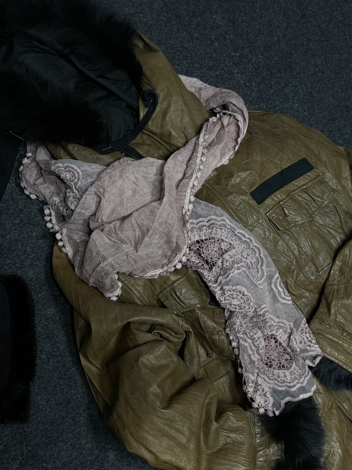 vintage Enthic fairy grunge scarf 상품이미지1