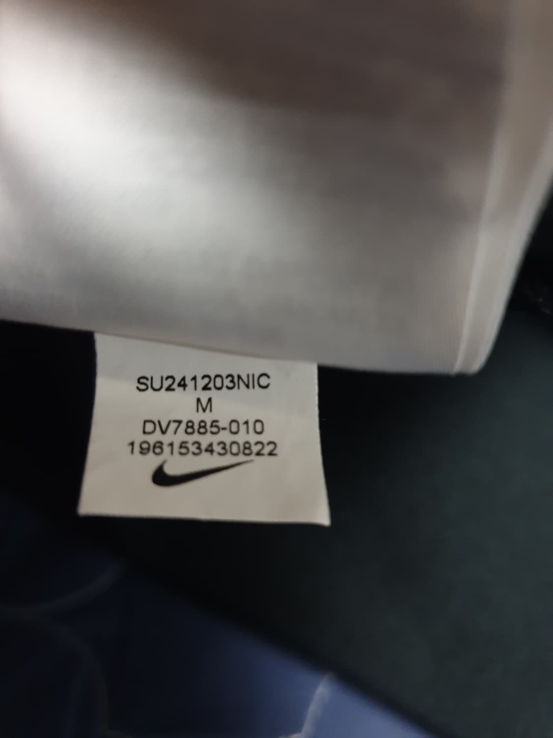 나이키 에센셜 여성 반팔 폴로 탑 크롭티 블랙 (M) 상품이미지3