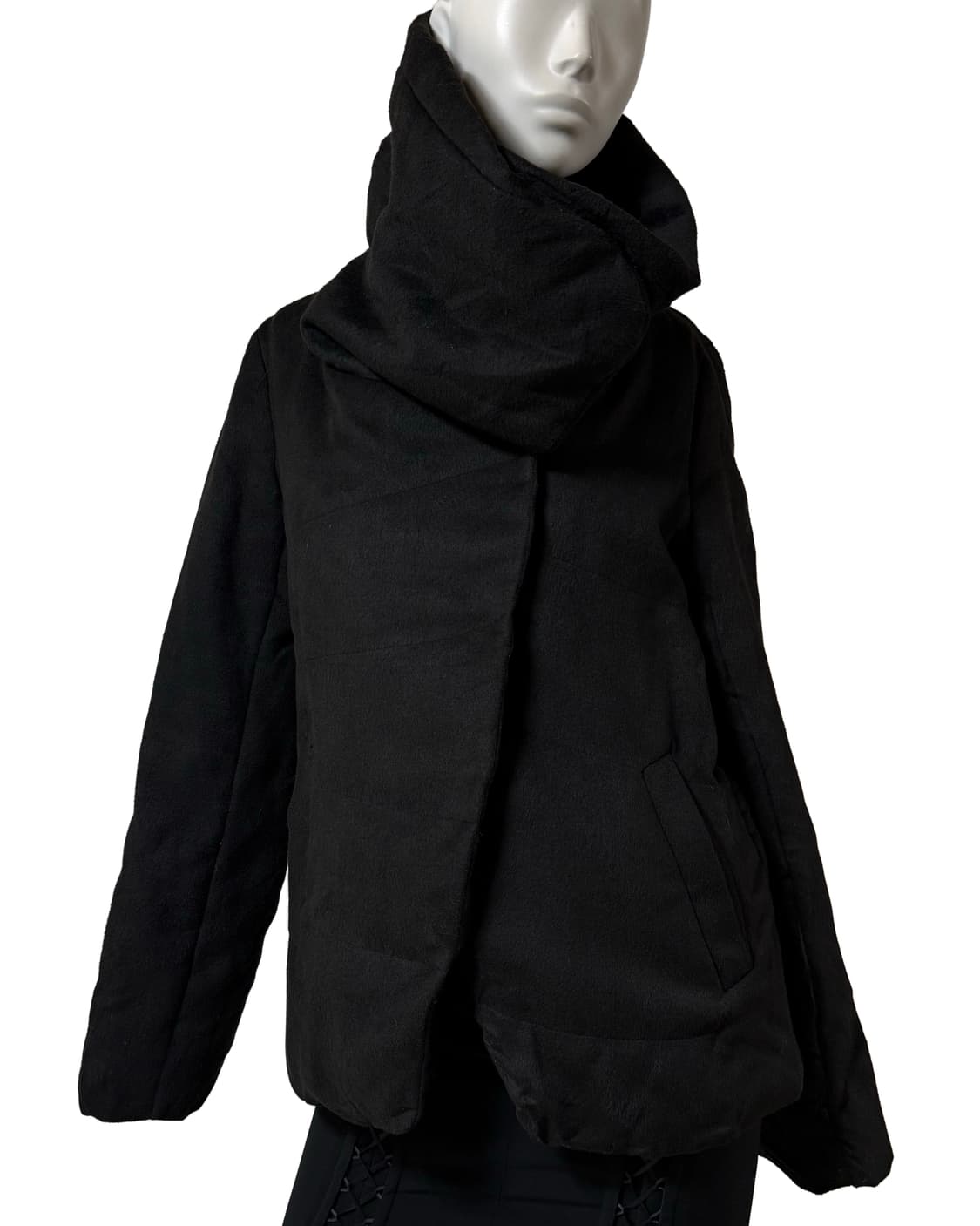 빈티지 하이넥 버튼 자켓 상품이미지3