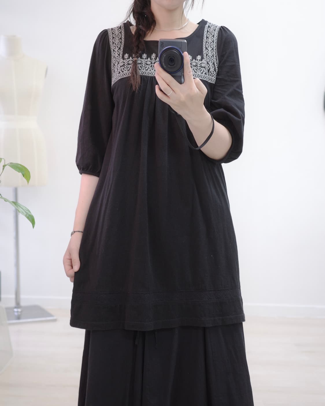 hippi black lace one-piece 상품이미지5