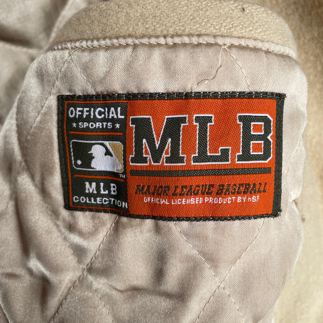 90s WWS MLB 뉴욕 양키즈 베이스볼 울 바시티 누빔 자켓 105 상품이미지6