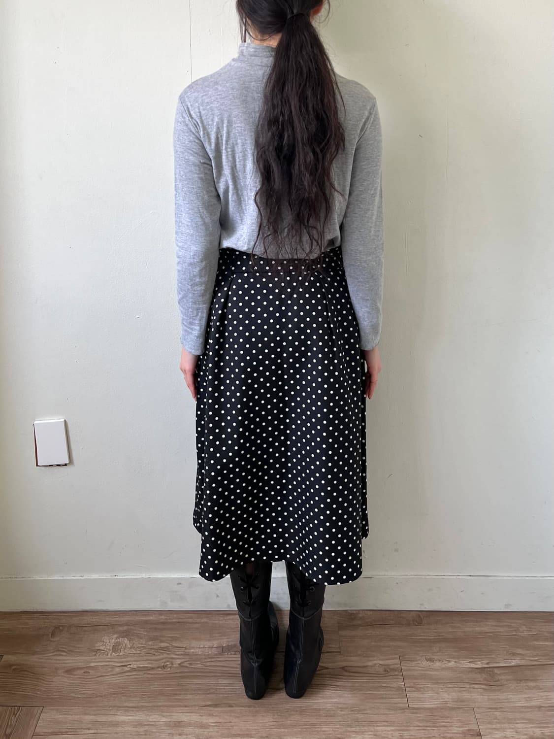 Japan vtg 아트 스타 터틀넥 상품이미지9