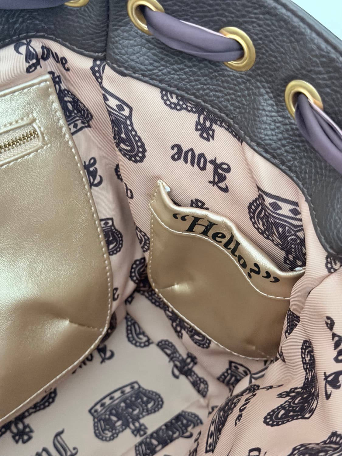 쥬시꾸뛰르 스코티독 데이드리머 토트백 빈티지 갸루  상품이미지7