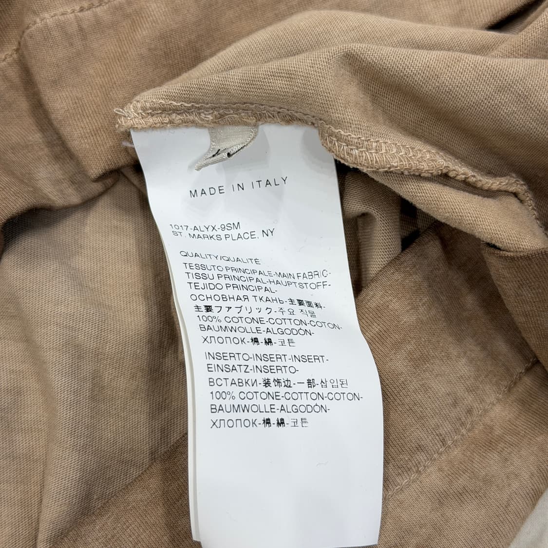 알릭스 X 9SM 타이다이 롱슬리브 후드티 XL 상품이미지4