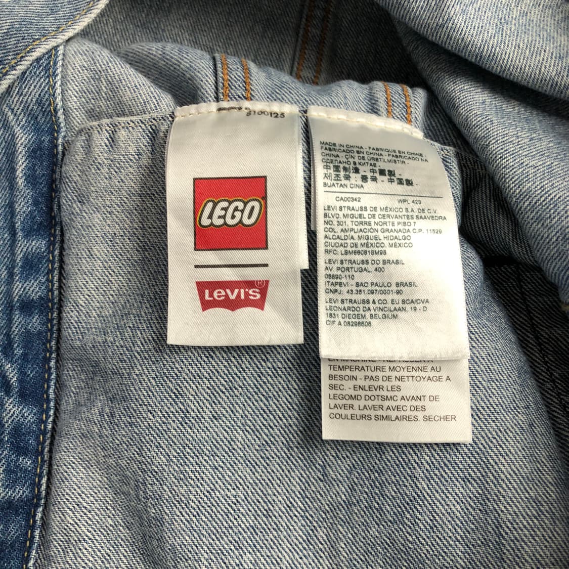 리바이스x레고 한정판 프리미엄 데님자켓  상품이미지7