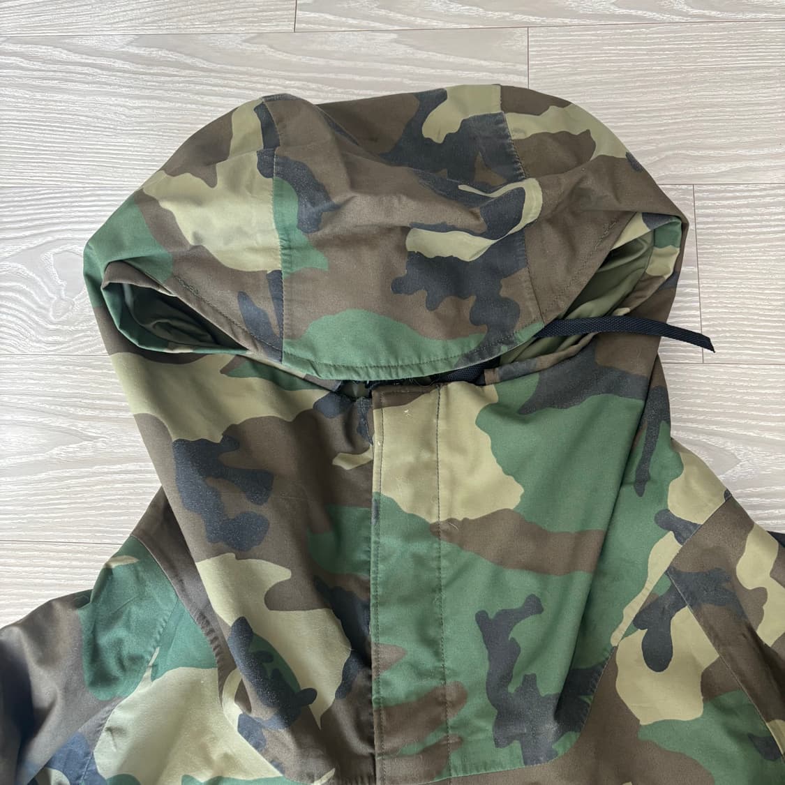 80‘s 우드랜드 카모 콜드웨더파카  상품이미지5