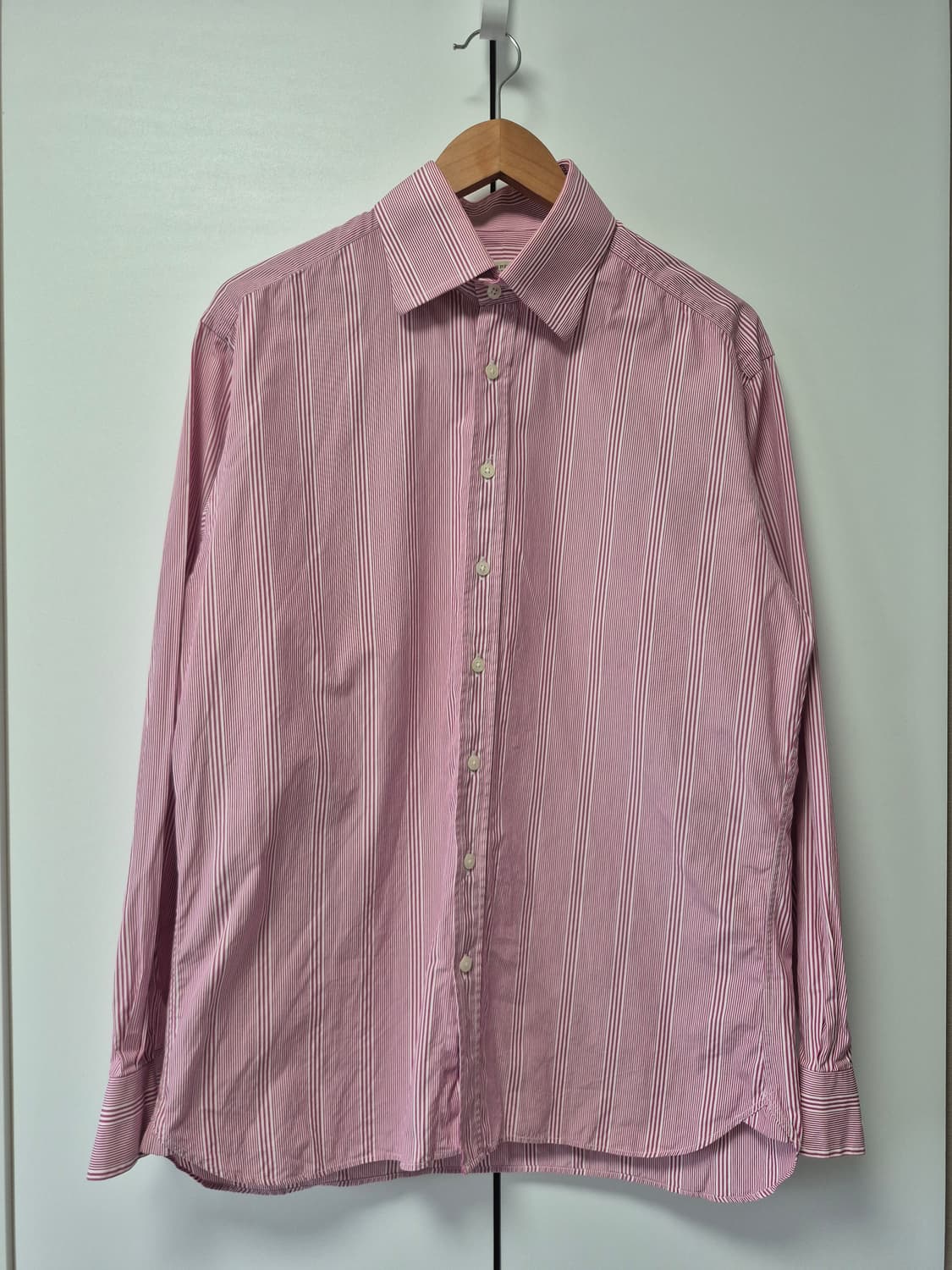 (정품/16-41) 버버리  스트라이프 셔츠 남성 100~105사이즈 상품이미지1