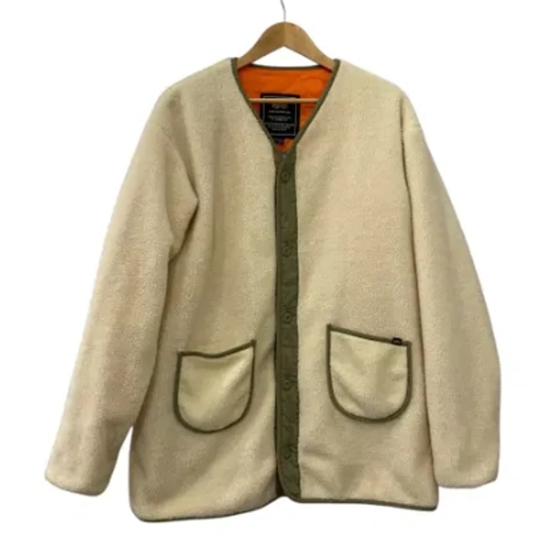 7331. 알파인더스트리 로고 후리스 (XL) 상품이미지1