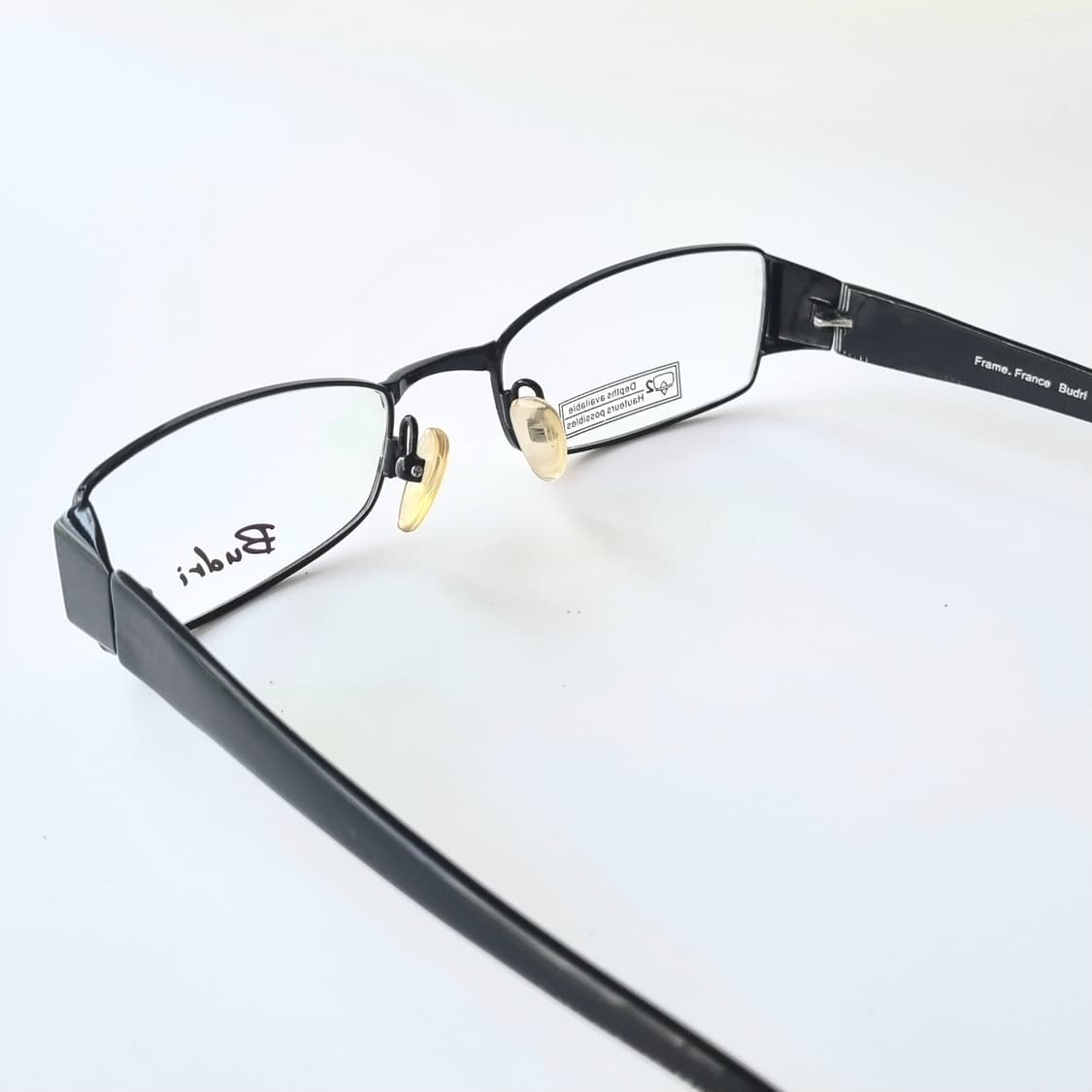 데드스탁 빈티지 슬림 사각 긱시크 콤비 안경테 1260 상품이미지3