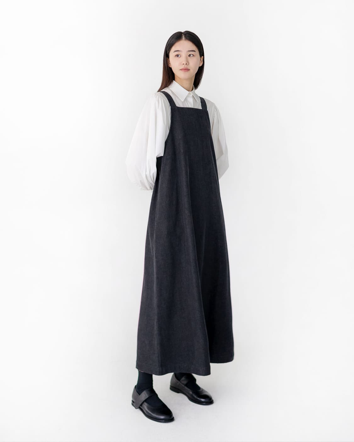 유노이아 데님 드레스 상품이미지1