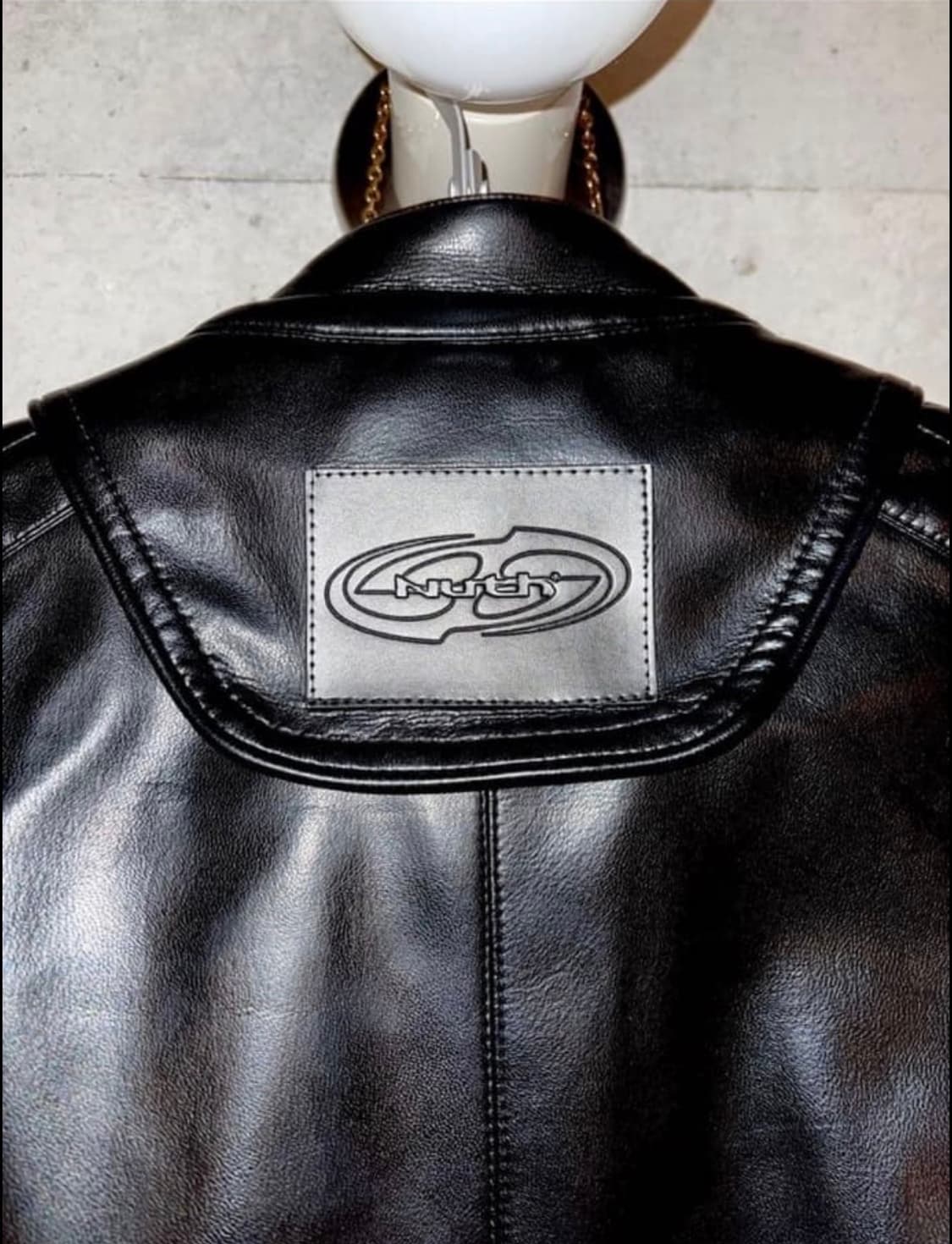 [XL] NUTH 바이커 레더 자켓 상품이미지3